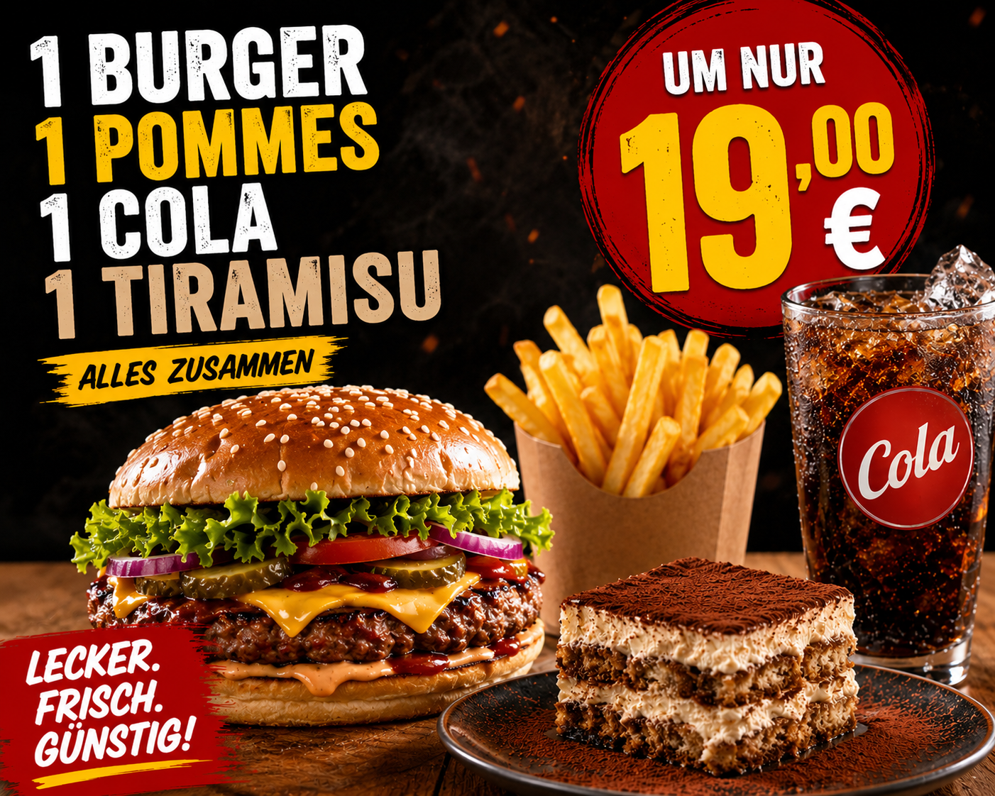 Burger Menü
