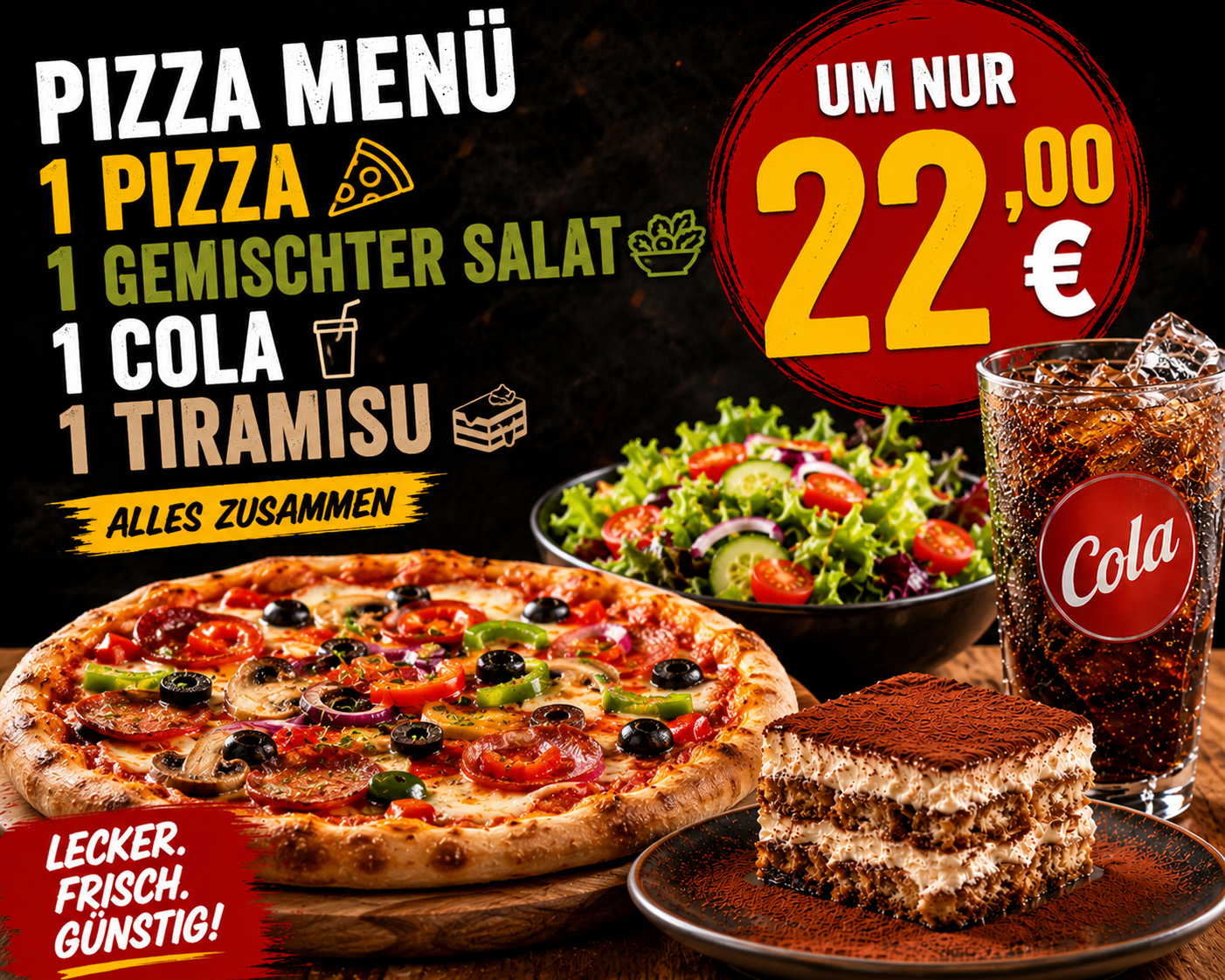 Pizza Menü